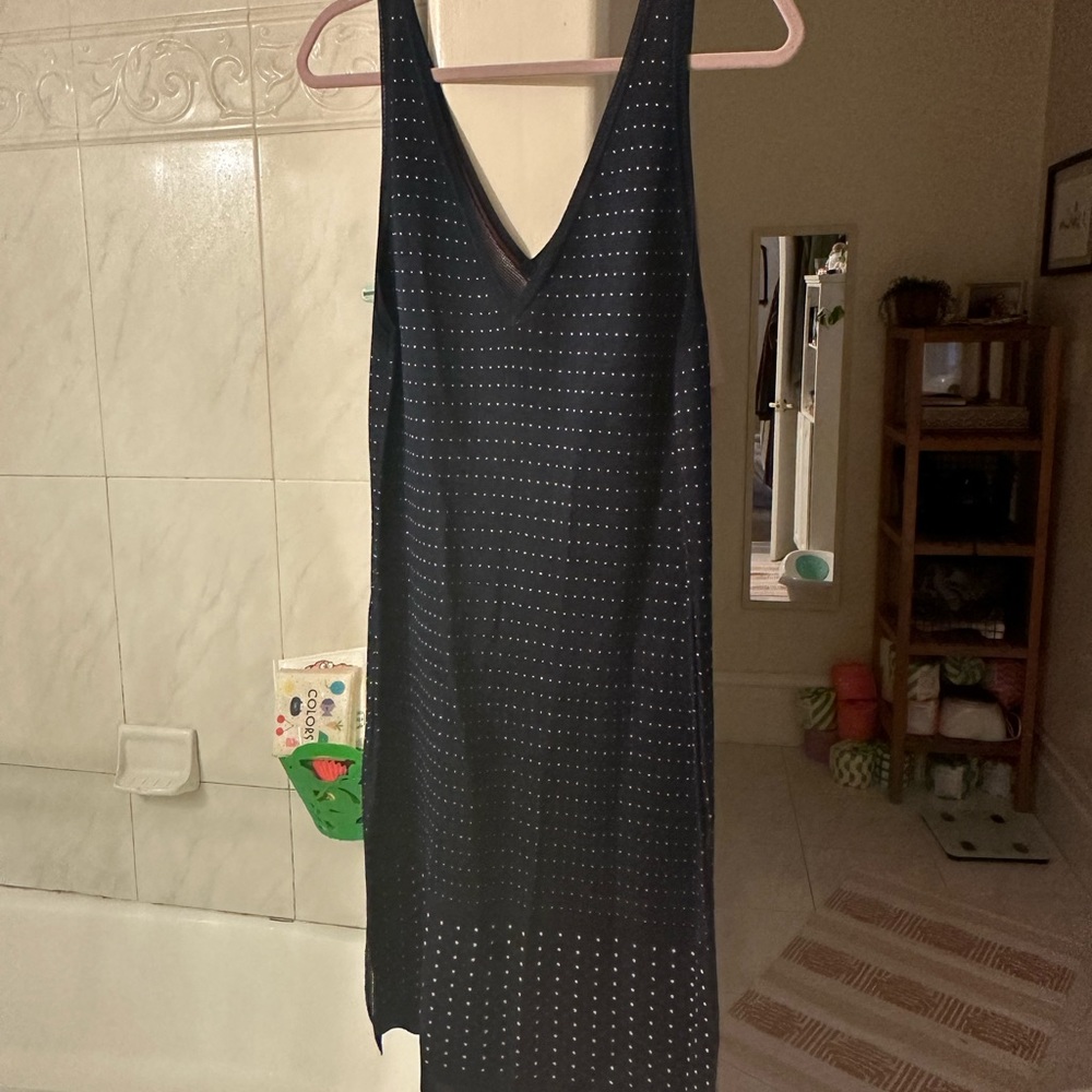 Rag & Bone Abigail Dot Knit V neck dress - Picture 5 of 8